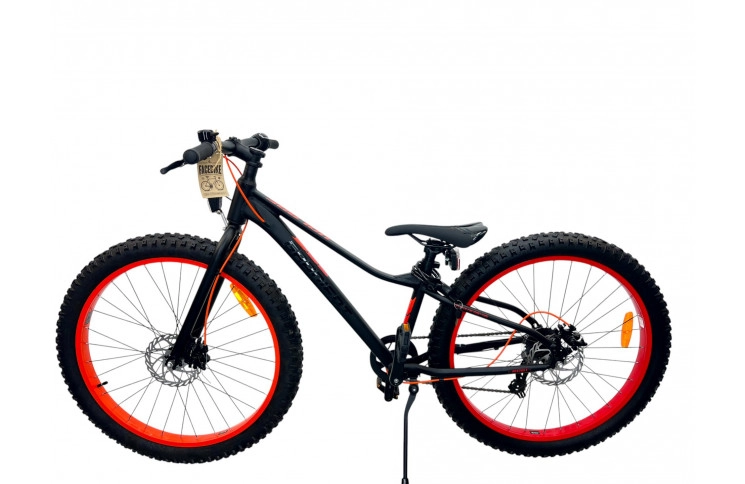 Volare Gradient Kinderfiets 26"/33 cm/Zwart-Oranje-Rood/22671