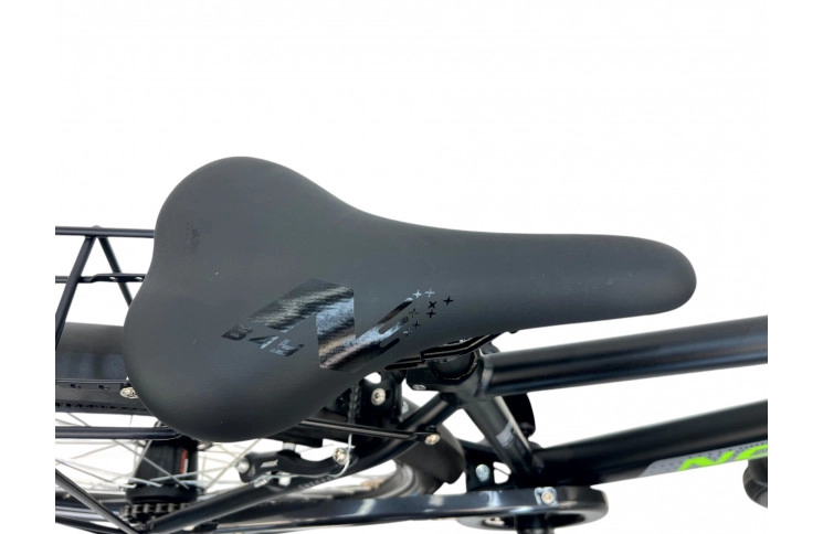 Boys bike Noxon RAD SWEEPER HE 26"/38cm FG/ND 7GG BLACK MATT