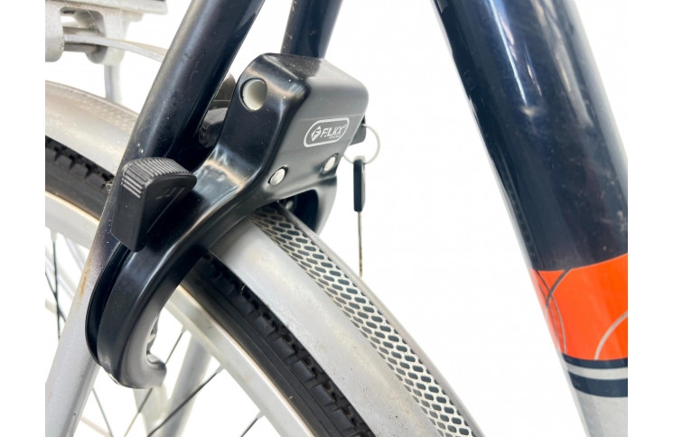 Herenfiets Batavus Weekend silver/28/sity/al/m