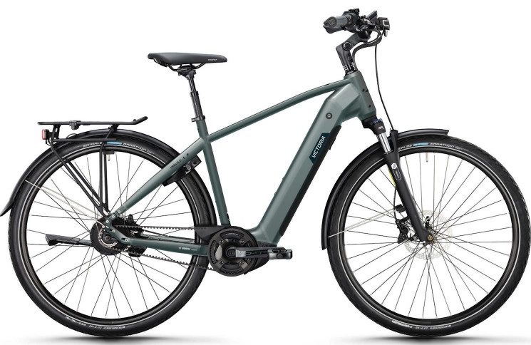 VICTORIA Electric trekking bike Tresalo 7 №2 28"/54cm-L/5/topas blue matt/02921201