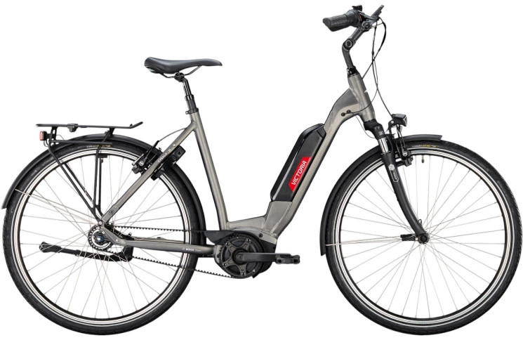 VICTORIA Elektrische trekkingfiets CYSALO 11 28"/44cm/7/platinagrijs/02910693