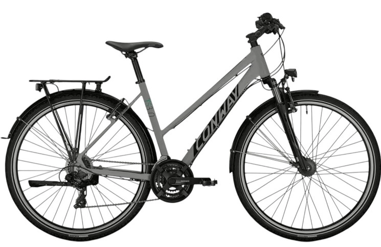 Damesfiets CONWAY Trekkingrad TS 3.0 28"/M-50cm/grijs/02897239
