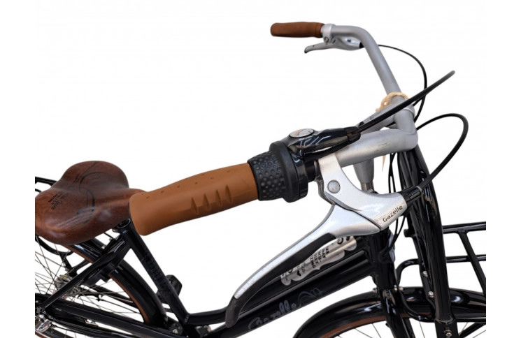 Damesfiets Gazelle Miss Grace 28"/50cm/zwart/transport