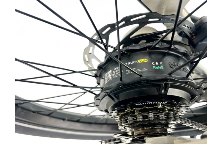 VOGUE E-BIKE WONDER MATT FASHION GREY, 2 accu  9.6/12.8AH