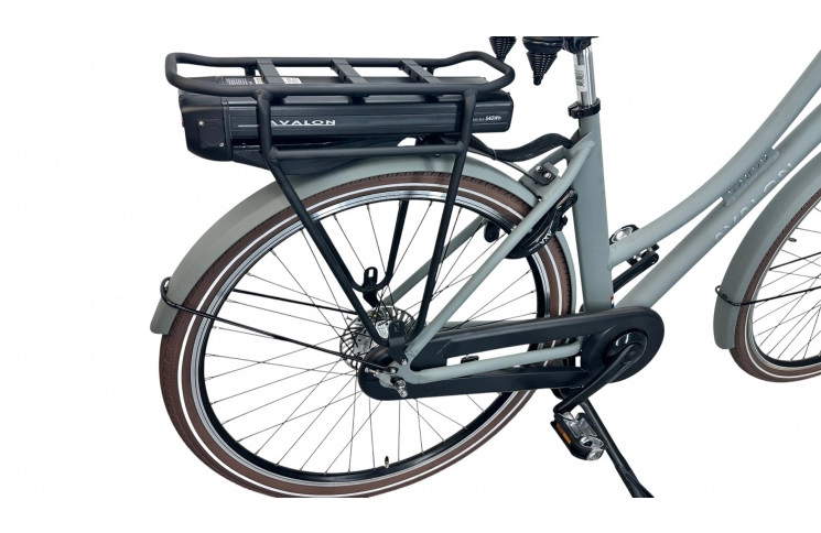 Damesfiets Avalon E-Cargo N7 28"/50cm/Grijs/36V 15Ah 540Wh