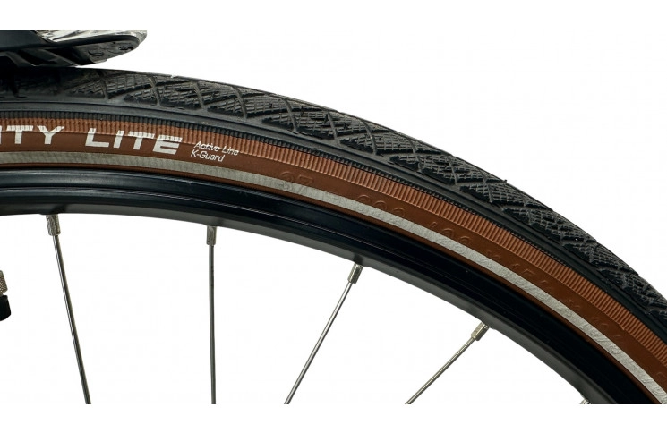 Damesfiets Gazelle Orange C8 28"/49cm/Grijs