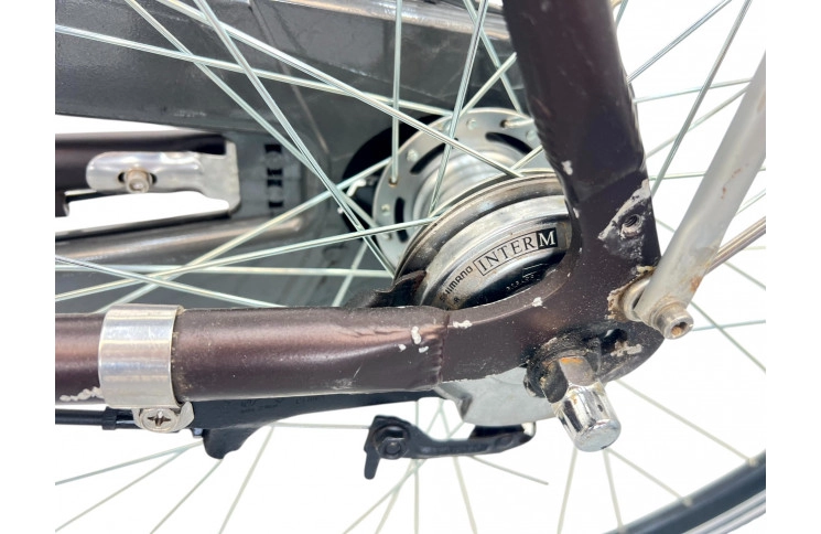 Damesfiets Montego Urban Style 28" S/49 zwart-rose