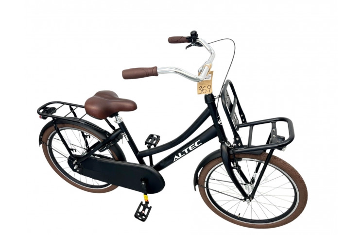 Meisjesfiets Altec Urban 22"/37 cm/Mat Zwart/22050