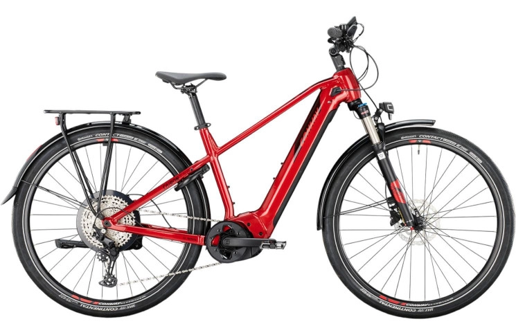 CONWAY Electric trekking bike Cairon T 5.0 28"/49cm-L/11/red metallic - black metallic/02897031