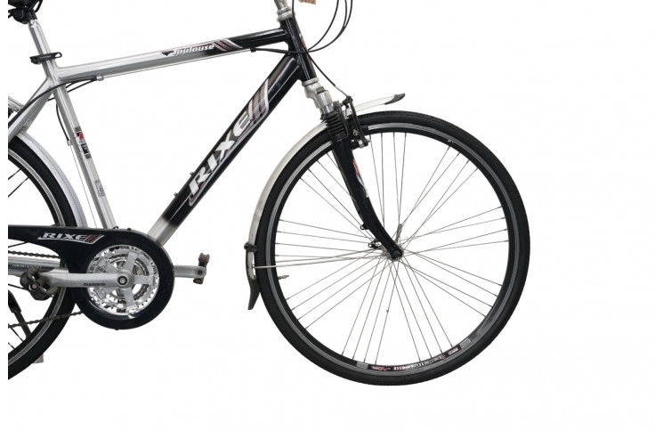 Herenfiets Rixe Toulanse 28"/55cm/Grijs-zwart