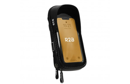 R2B Telefoonhouder Leiden. Zwart.