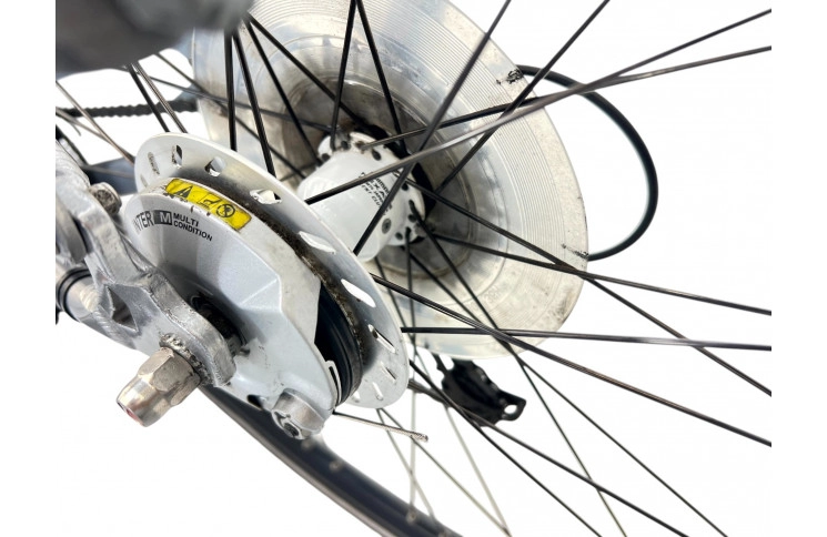 Herenfiets Gazelle Allur M/al/grijs/28/stad/f61cm