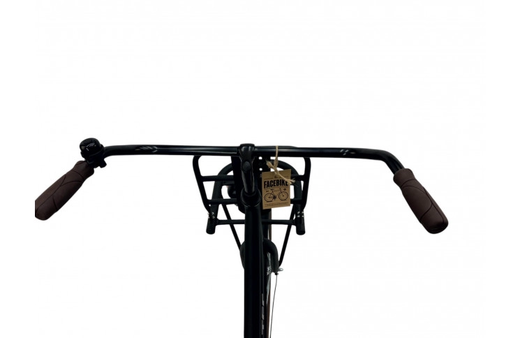 Damesfiets Altec Classic Transportfiets 53cm Mat Zwart