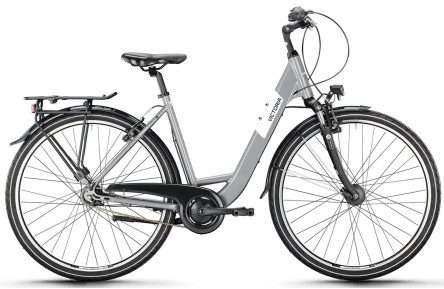 VICTORIA Trekkingfiets TREQANA 3 28"/56cm-L/8/asgrijs/02985844