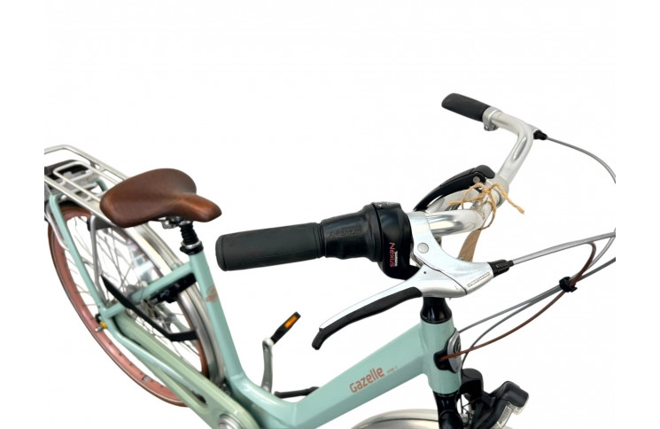 Woman's bicycle Gazelle Orange w/blue/28/al/sity/f49