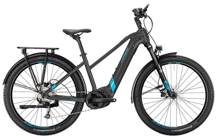 CONWAY Elektrische SUV Cairon C 2.0 625 27.5"/41cm-S/9/zwart metallic mat - turquoise metallic/02819639