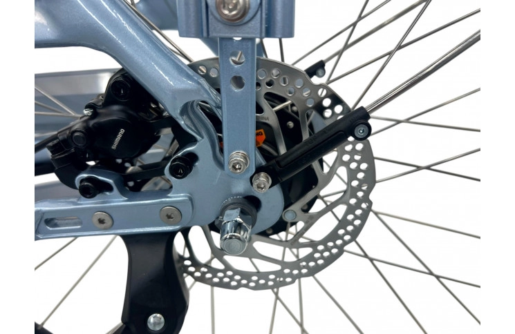 E-BIKE VOGUE ZENDA M300, 8SP, HYDRAULIC, 51CM, SILK-BLUE, 36V/13Ah/65Nm/468Wh