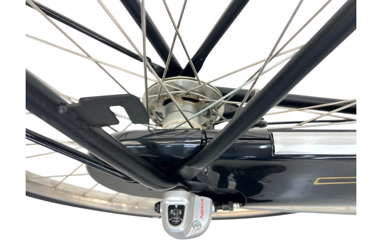 Damesfiets Facebike Mafiets 28" 57 cm zwart matt