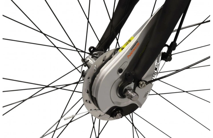 Herenfiets Altec Walesa 28"/50cm/Herenfiets/N-3/mat-zwart