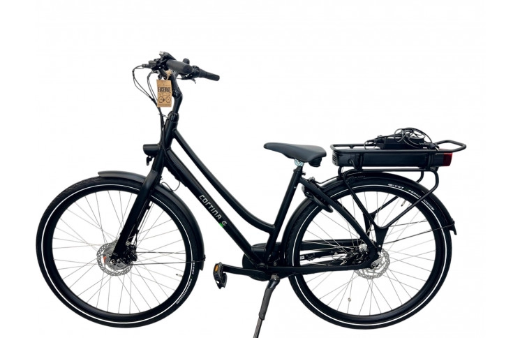 Damesfiets Cortina Tide W/al/28/stad/zwart/f47