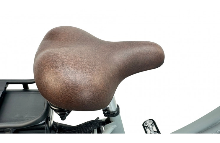 Damesfiets Avalon E-Cargo N7 28"/50cm/Grijs/36V 15Ah 540Wh