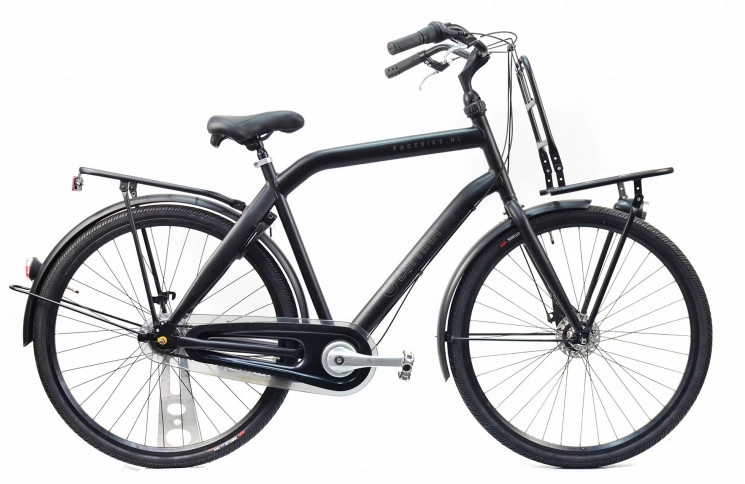 Transportfiets Cortina Crush 28" 56 zwart mat (gereviseerd)