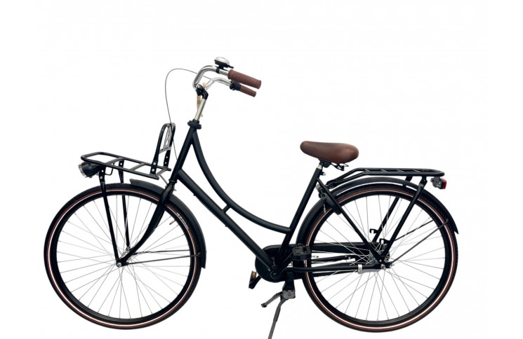 Woman's bicycle Avalon Pic-up staal dames Matzwart 50cm N3