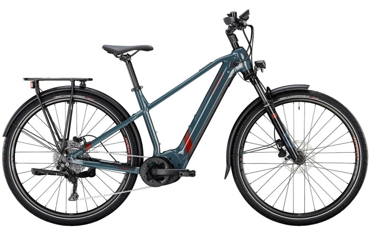 CONWAY Elektrische trekkingfiets Cairon T 3.0 625 28"/57cm-XXL/9/antraciet - koper metallic/02829612