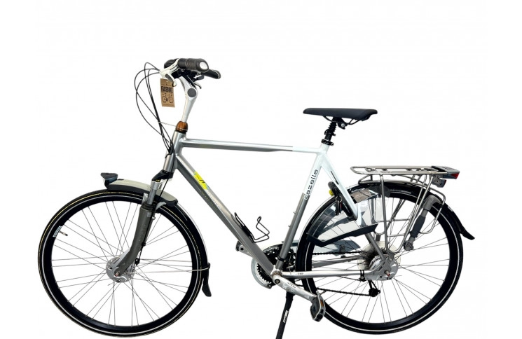 Herenfiets Gazelle Allur M/al/grijs/28/stad/f61cm
