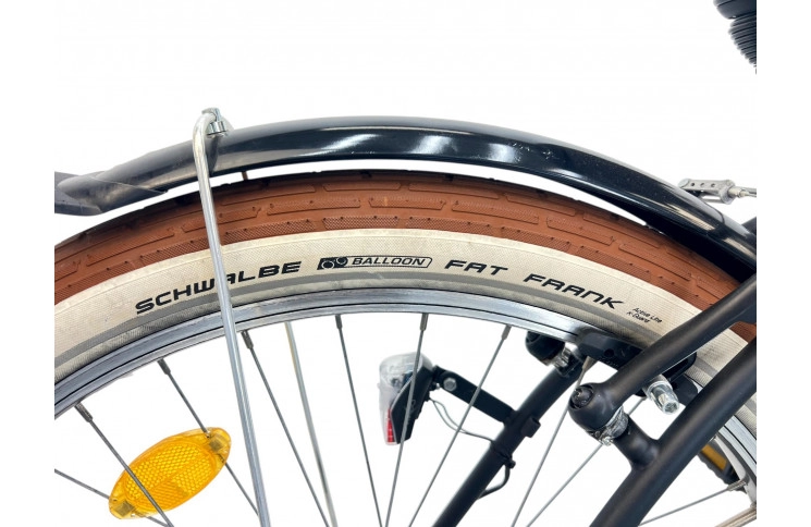 Herenfiets Chopper m/al/black/26/chopper