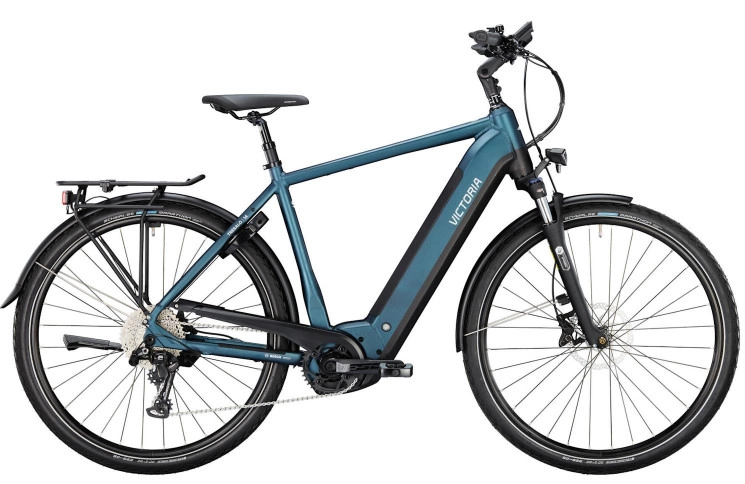 VICTORIA Elektrische trekkingfiets TRESALO 14 28"/60cm-L/10/donkernacht mat/02981231
