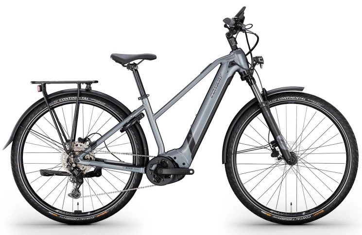 CONWAY Electric trekking bike Cairon T 3.0 750 SE №1 28"/45cm-M/9/shadowgrey metallic matt - black metallic matt/02810553