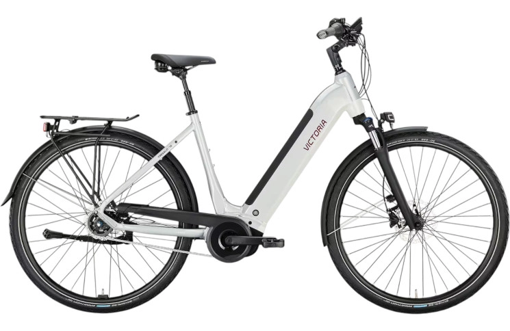 VICTORIA Elektrische trekkingfiets "TRESALO 15" 28"/56cm-L/airstream silver/02981025