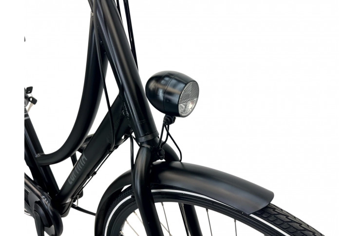 Damesfiets Cortina U1 E-bike W/al/stad/28/zwart/f50 (450Wh/10.4Ah/43V)