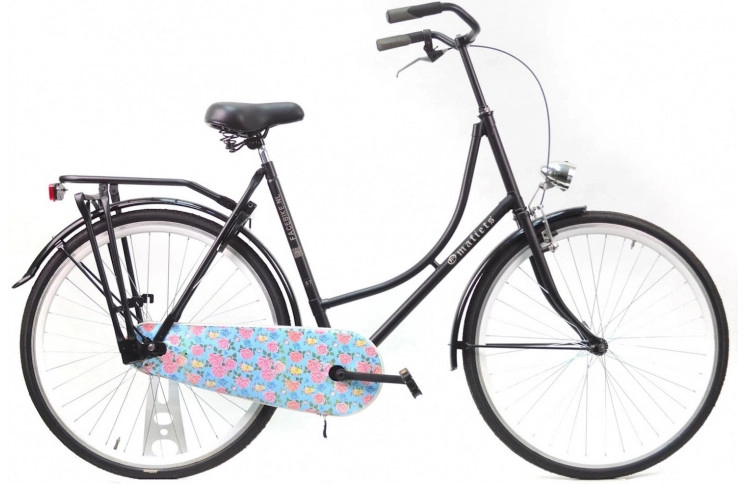 Damesfiets Popal 28" L/57 mat zwart