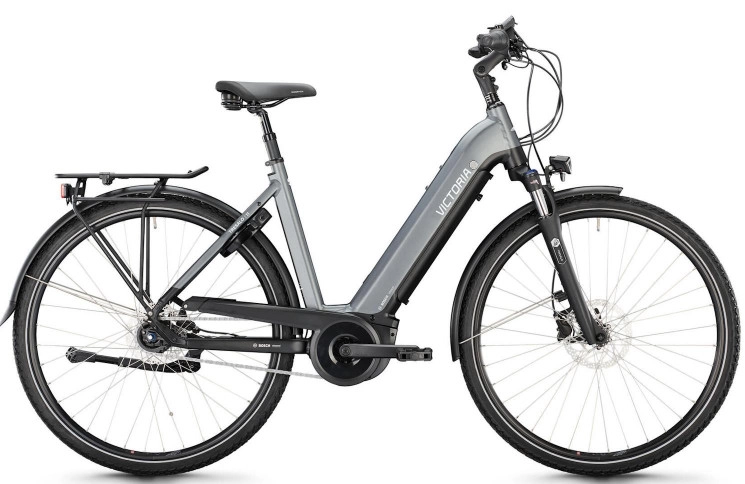 VICTORIA Electric trekking bike TRESALO 11 №1 28"/56cm-L/7/carbonite grey matt/02920206