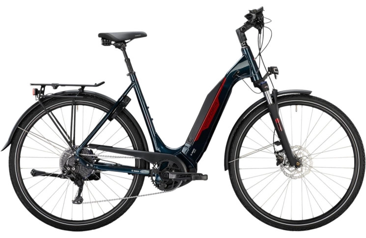 VICTORIA Elektrische trekkingfiets eTrekking 10.8 26"/45cm-S/10/donkere nacht metallic/02976280