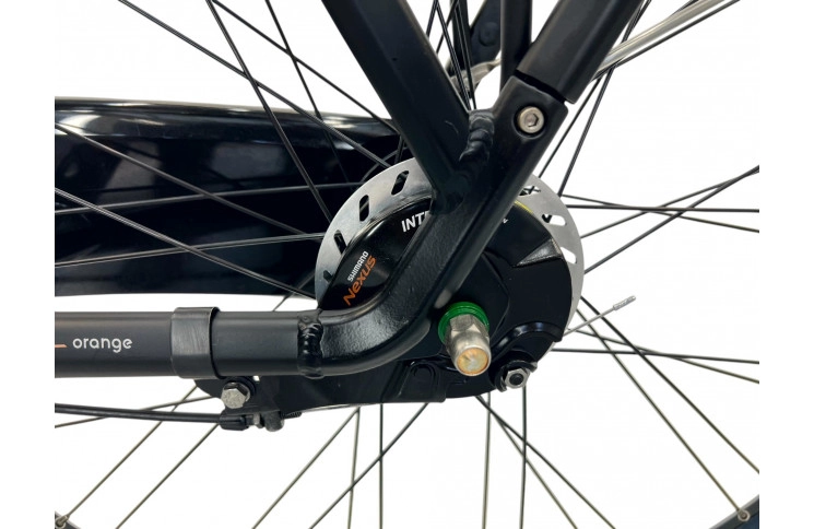 Herenfiets Gazelle Orange m/al/sity/black/28/57