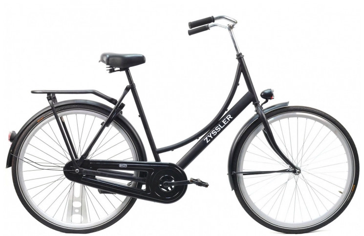 Damesfiets Zesler 28" L/56 mat zwart