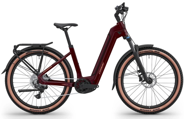 CONWAY Elektrische SUV Cairon C 1.0 600 №1 27.5"/49cm-L/9/bordeauxrood mat/02810645