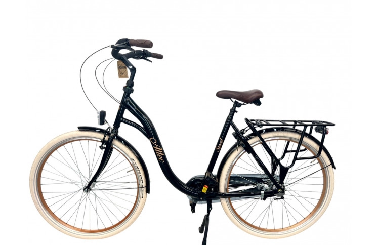 Damesfiets Altec Sweet Moederfiets N-3 Shiny Black 56cm