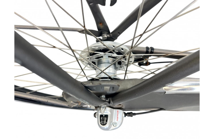 Damesfiets Cortina U4 D/al/grijs/28/transp/f57