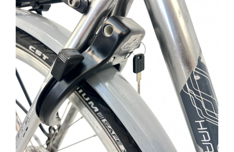 Damesfiets Kreidler Harlem 28" M/53 grijs-wit