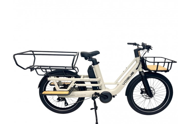 VOGUE E-BIKE WONDER MATT FASHION GREY, 2 accu  9.6/12.8AH