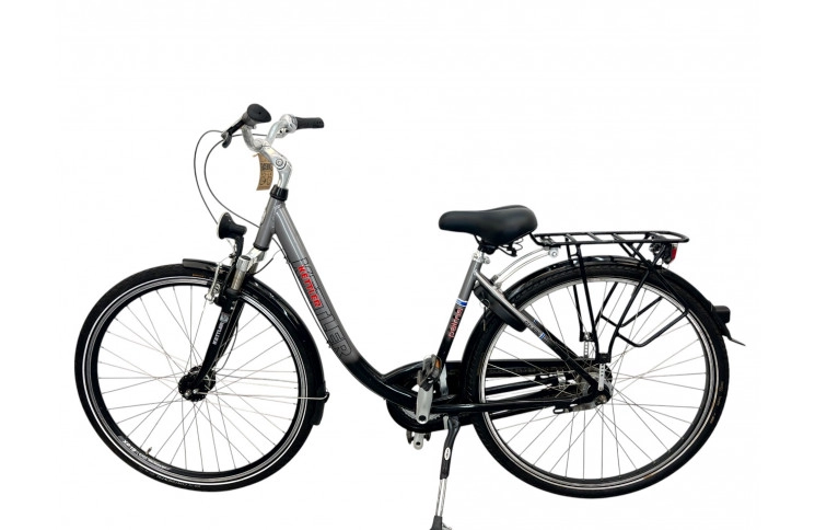 Damesfiets Kettler Palma 28" 47cm zwartgrijs