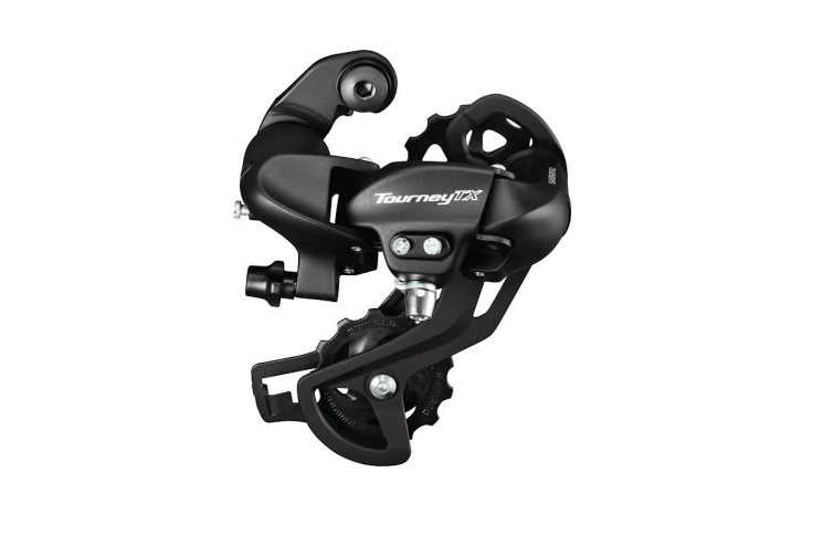 Shimano rear derailleur Tourney TX 7/8v black