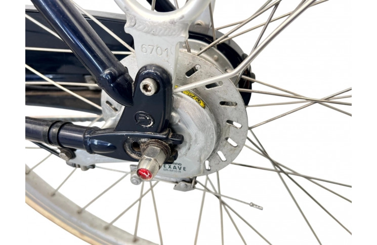 Damesfiets E-Bike Gazelle Easy Glider 28" 57cm (25.2V 11400mAh Li-ion)