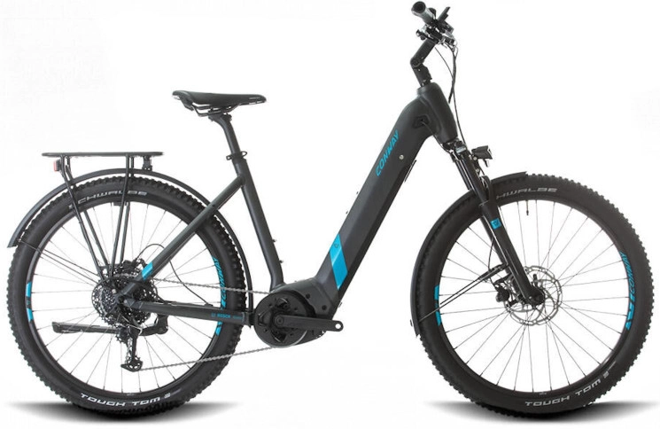 CONWAY Elektrische SUV Cairon C 2.0 625 27.5"/50cm-L/9/zwart metallic mat - turquoise metallic/02819704