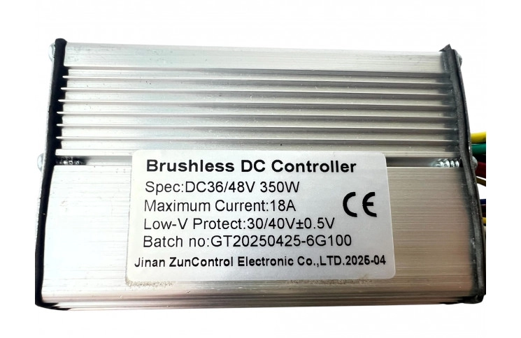 Motor Controller E-Bike Borstelloze Speed driver 36V/48V/60V 350W 18A BLDC