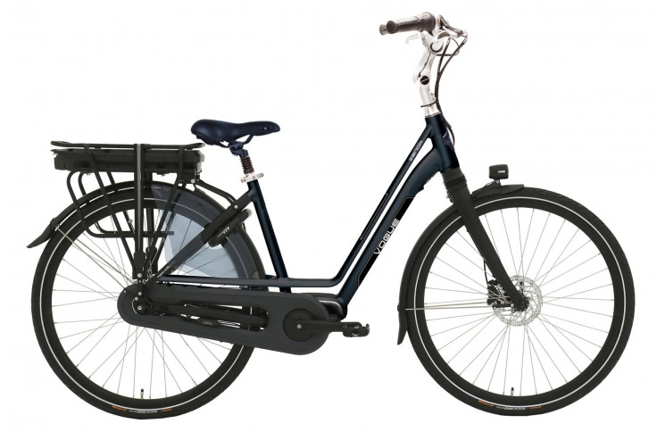VOGUE E-BIKE, ZENDA M300, 8SP SHIMANO HYDRAULIC, 51CM, MATT-BLACK BAFANG M300 BLACK CAN 16AH,36V, 576 Wh (1000422) KLEUR LCD